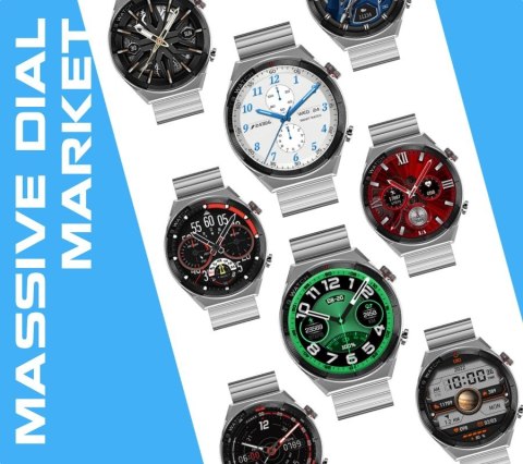 RUBICON Smartwatch Rubicon RNCE99-2 Czarno-Czarny + Czarny Pasek Silikonowy RUBICON Smartwatch Rubicon RNCE99-2 Czarno-Czarny + Czarny Pasek Silikonowy