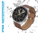 RUBICON Smartwatch Rubicon RNCE99-2 Czarno-Czarny + Czarny Pasek Silikonowy