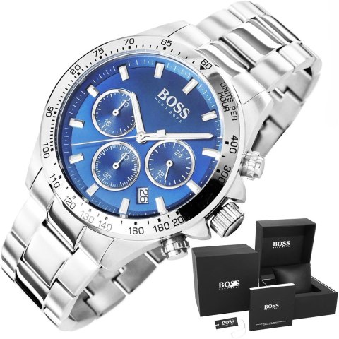 Hugo Boss Zegarek Męski Hugo Boss Hero 1513755 + BOX Hugo Boss Zegarek Męski Hugo Boss Hero 1513755 + BOX
