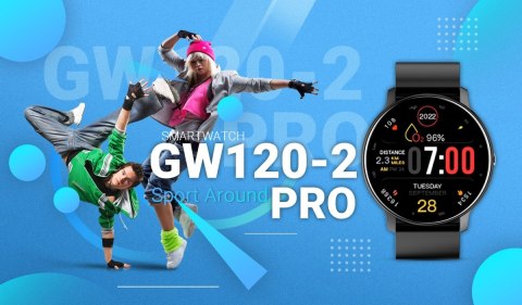 Giewont Smartwatch Giewont Sport Around PRO SmartCall GW120-2 PRO - Carbon Giewont Smartwatch Giewont Sport Around PRO SmartCall GW120-2 PRO - Carbon