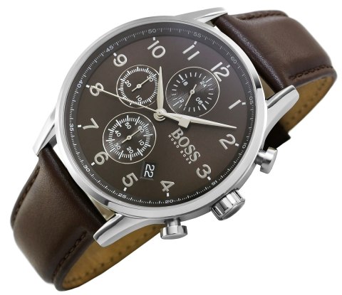 Hugo Boss Zegarek Męski Hugo Boss Navigator 1513494 + BOX Hugo Boss Zegarek Męski Hugo Boss Navigator 1513494 + BOX