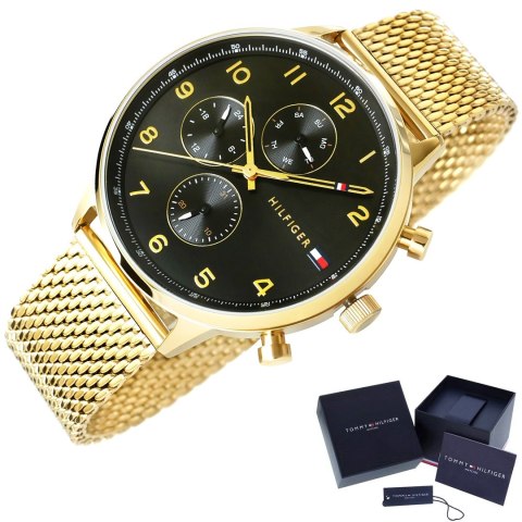 Tommy Hilfiger Zegarek Męski Tommy Hilfiger Leonard 1791989 + BOX Tommy Hilfiger Zegarek Męski Tommy Hilfiger Leonard 1791989 + BOX