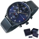 Tommy Hilfiger Zegarek Męski Tommy Hilfiger Leonard 1791990 + BOX