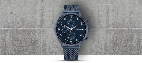 Tommy Hilfiger Zegarek Męski Tommy Hilfiger Leonard 1791990 + BOX Tommy Hilfiger Zegarek Męski Tommy Hilfiger Leonard 1791990 + BOX