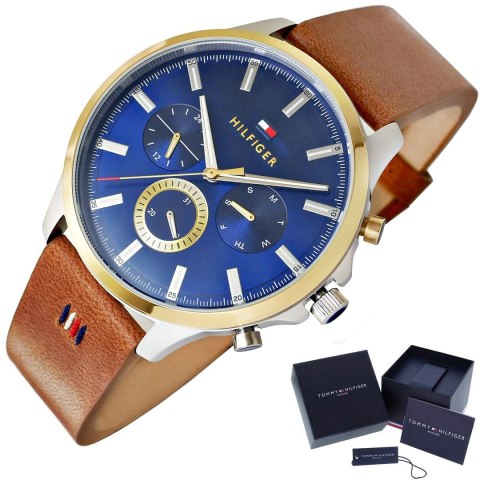 Tommy Hilfiger Zegarek Męski Tommy Hilfiger Ryder 1710496 + BOX Tommy Hilfiger Zegarek Męski Tommy Hilfiger Ryder 1710496 + BOX