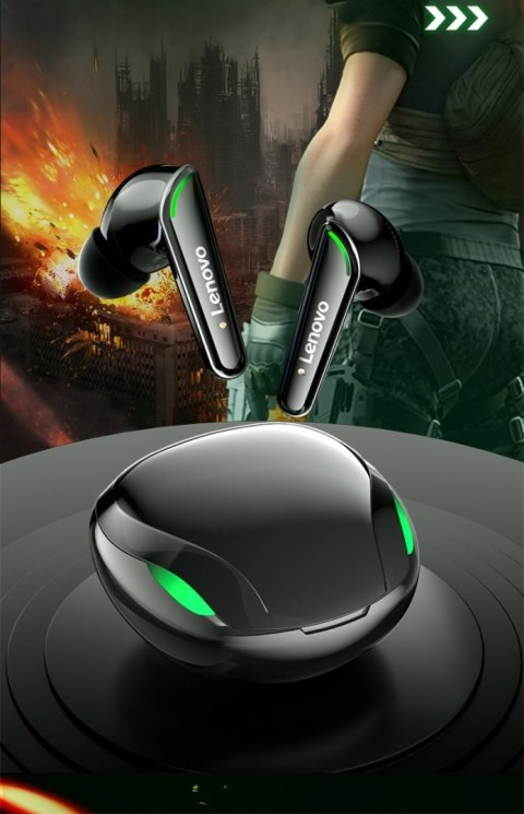Lenovo Słuchawki bezprzewodowe douszne Lenovo Thinkplus LivePods XT92 Czarne Lenovo Słuchawki bezprzewodowe douszne Lenovo Thinkplus LivePods XT92 Czarne