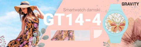 Gravity Smartwatch Damski Gravity GT14-4 Gravity Smartwatch Damski Gravity GT14-4