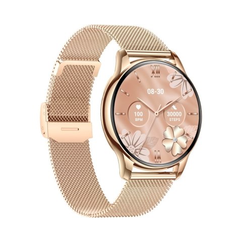 VELTORI Smartwatch Damski Veltori VT300-1 Złota Bransoleta VELTORI Smartwatch Damski Veltori VT300-1 Złota Bransoleta
