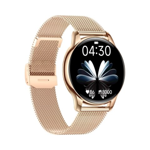 VELTORI Smartwatch Damski Veltori VT300-1 Złota Bransoleta VELTORI Smartwatch Damski Veltori VT300-1 Złota Bransoleta