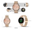 VELTORI Smartwatch Damski Veltori VT300-1 Złota Bransoleta