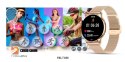 VELTORI Smartwatch Damski Veltori VT300-1 Złota Bransoleta