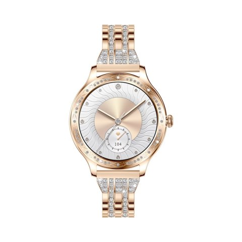 VELTORI Smartwatch Damski Veltori VT350-1 Bransoleta Różowe Złoto VELTORI Smartwatch Damski Veltori VT350-1 Bransoleta Różowe Złoto