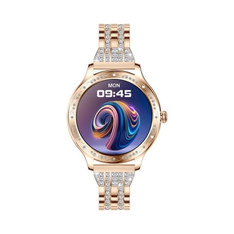 VELTORI Smartwatch Damski Veltori VT350-1 Bransoleta Różowe Złoto VELTORI Smartwatch Damski Veltori VT350-1 Bransoleta Różowe Złoto