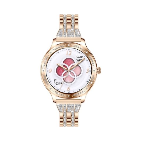 VELTORI Smartwatch Damski Veltori VT350-1 Bransoleta Różowe Złoto VELTORI Smartwatch Damski Veltori VT350-1 Bransoleta Różowe Złoto