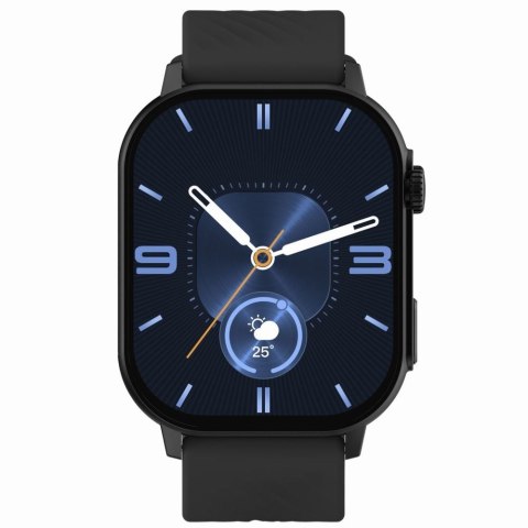 Gravity Smartwatch Gravity GT15-1 Czarny Pasek Silikonowy + Czarna Bransoleta Gravity Smartwatch Gravity GT15-1 Czarny Pasek Silikonowy + Czarna Bransoleta