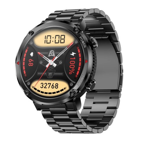 Gravity Smartwatch Gravity GT21-1+ Czarny Pasek Silikonowy Gravity Smartwatch Gravity GT21-1+ Czarny Pasek Silikonowy