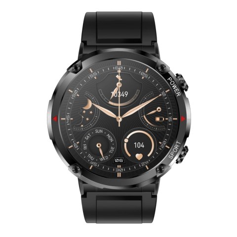 Gravity Smartwatch Gravity GT21-1+ Czarny Pasek Silikonowy Gravity Smartwatch Gravity GT21-1+ Czarny Pasek Silikonowy