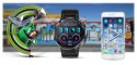 Gravity Smartwatch Gravity GT21-1+ Czarny Pasek Silikonowy