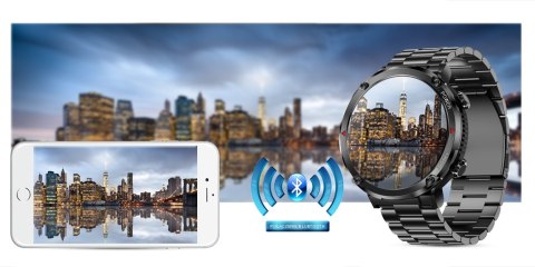 Gravity Smartwatch Gravity GT21-1+ Czarny Pasek Silikonowy Gravity Smartwatch Gravity GT21-1+ Czarny Pasek Silikonowy
