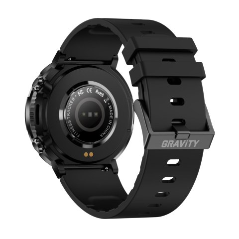 Gravity Smartwatch Gravity GT21-2 + Pomarańczowy Pasek Silikonowy Gravity Smartwatch Gravity GT21-2 + Pomarańczowy Pasek Silikonowy