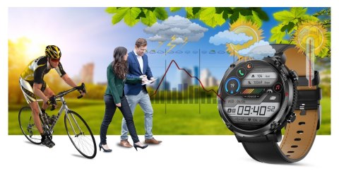 Gravity Smartwatch Gravity GT21-3 + Czarny Pasek Silikonowy Gravity Smartwatch Gravity GT21-3 + Czarny Pasek Silikonowy