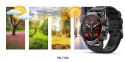 VELTORI Smartwatch Veltori VT120-1 Czarny Pasek Silikonowy