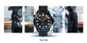 VELTORI Smartwatch Veltori VT150-1 Czarny Pasek Silikonowy + Czarna Bransoleta