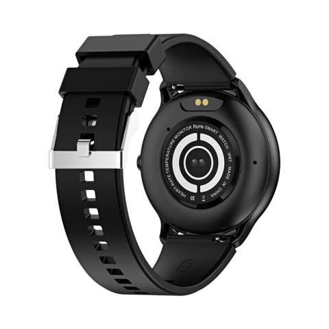 VELTORI Smartwatch Veltori VT160-1 Czarny Pasek Silikonowy VELTORI Smartwatch Veltori VT160-1 Czarny Pasek Silikonowy