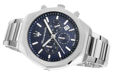 Maserati Zegarek Męski Maserati Stile Chrono R8873642006 + BOX Maserati Zegarek Męski Maserati Stile Chrono R8873642006 + BOX