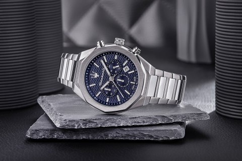 Maserati Zegarek Męski Maserati Stile Chrono R8873642006 + BOX Maserati Zegarek Męski Maserati Stile Chrono R8873642006 + BOX