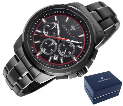 Maserati Zegarek Męski Maserati Successo R8873621014 + BOX Maserati Zegarek Męski Maserati Successo R8873621014 + BOX