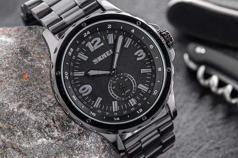 Skmei Zegarek Męski Skmei 1513BK + BOX Skmei Zegarek Męski Skmei 1513BK + BOX