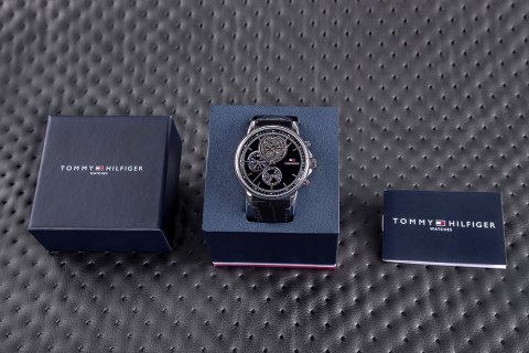 Tommy Hilfiger Zegarek Męski Tommy Hilfiger Steward 1710605 + BOX Tommy Hilfiger Zegarek Męski Tommy Hilfiger Steward 1710605 + BOX