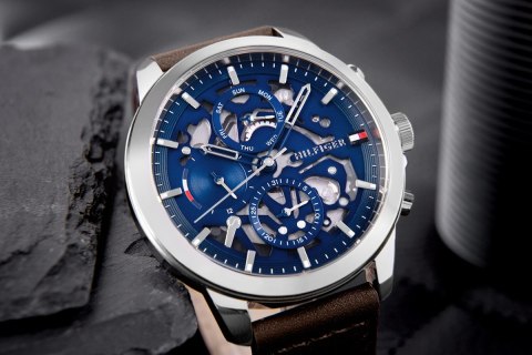 Tommy Hilfiger Zegarek Męski Tommy Hilfiger Henry 1710476 + BOX Tommy Hilfiger Zegarek Męski Tommy Hilfiger Henry 1710476 + BOX