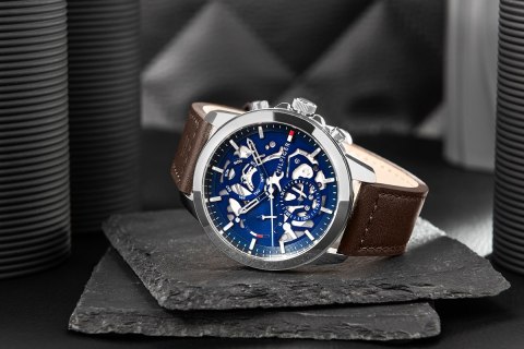 Tommy Hilfiger Zegarek Męski Tommy Hilfiger Henry 1710476 + BOX Tommy Hilfiger Zegarek Męski Tommy Hilfiger Henry 1710476 + BOX