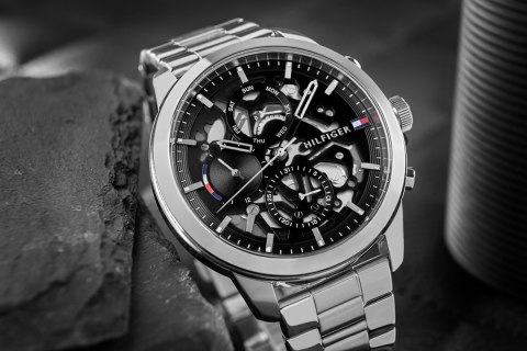 Tommy Hilfiger Zegarek Męski Tommy Hilfiger Henry 1710477 + BOX Tommy Hilfiger Zegarek Męski Tommy Hilfiger Henry 1710477 + BOX