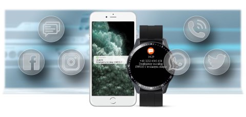 G.Rossi Zegarek SMARTWATCH G.ROSSI SW018-3 G.Rossi Zegarek SMARTWATCH G.ROSSI SW018-3