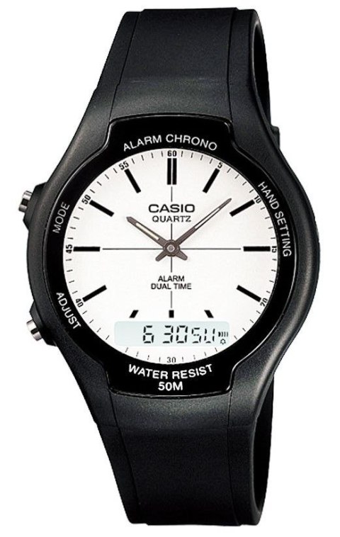 CASIO Zegarek Damski CASIO AW-90H-7EVDF