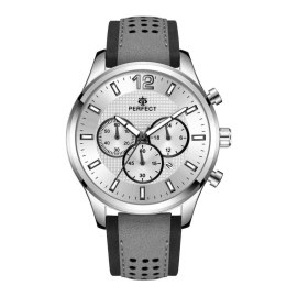 PERFECT Zegarek Męski Perfect Chronograf CH01L-01 + Box