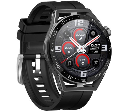 RUBICON Smartwatch Rubicon RNCE88-2 Czarny- Czarny Pasek Silikonowy + Czarna Bransoleta RUBICON Smartwatch Rubicon RNCE88-2 Czarny- Czarny Pasek Silikonowy + Czarna Bransoleta