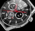 RUBICON Smartwatch Rubicon RNCE88-2 Czarny- Czarny Pasek Silikonowy + Czarna Bransoleta