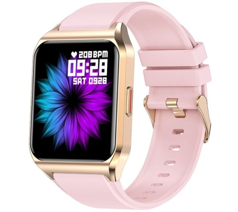 RUBICON Smartwatch Rubicon RNCE89-3 Złoto-Różowy RUBICON Smartwatch Rubicon RNCE89-3 Złoto-Różowy