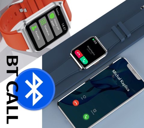 RUBICON Smartwatch Rubicon RNCE89-3 Złoto-Różowy RUBICON Smartwatch Rubicon RNCE89-3 Złoto-Różowy