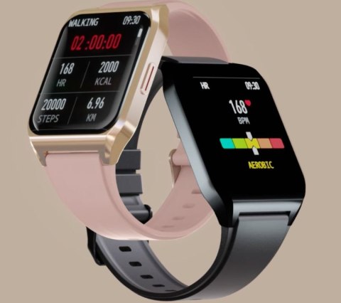RUBICON Smartwatch Rubicon RNCE89-3 Złoto-Różowy RUBICON Smartwatch Rubicon RNCE89-3 Złoto-Różowy