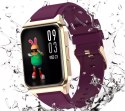 RUBICON Smartwatch Rubicon RNCE89-3 Złoto-Różowy