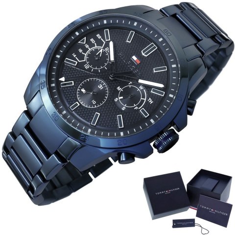 Tommy Hilfiger Zegarek Męski Tommy Hilfiger Decker 1791560 + BOX Tommy Hilfiger Zegarek Męski Tommy Hilfiger Decker 1791560 + BOX