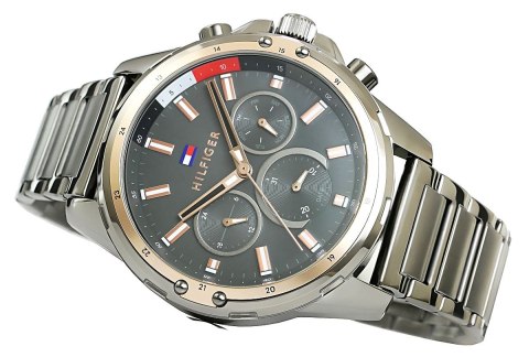 Tommy Hilfiger Zegarek Męski Tommy Hilfiger Mason 1791790 + BOX Tommy Hilfiger Zegarek Męski Tommy Hilfiger Mason 1791790 + BOX