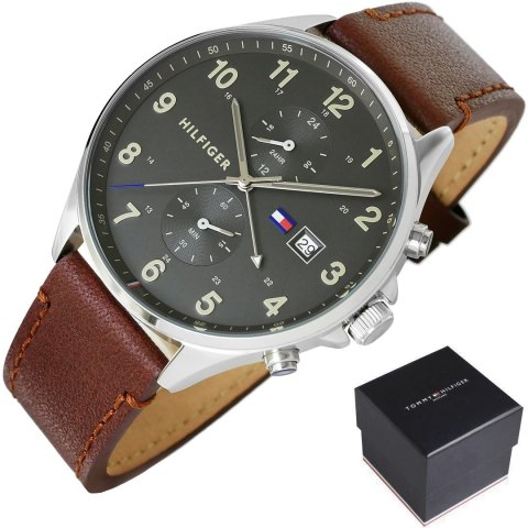 Tommy Hilfiger Zegarek Męski Tommy Hilfiger West 1791710 + BOX Tommy Hilfiger Zegarek Męski Tommy Hilfiger West 1791710 + BOX