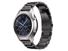 4kom.pl Bransoleta Stainless Steel Alogy stal nierdzewna do smartwatcha 22mm Czarny