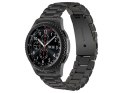 4kom.pl Bransoleta Stainless Steel Alogy stal nierdzewna do smartwatcha 22mm Czarny